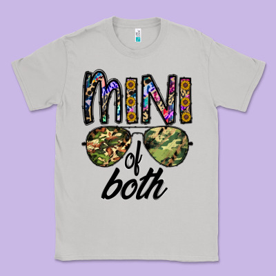 Mini Of Both Classic Tee Designed By Cowhidedigitalart