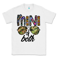 White mini of both Classic Tee - CowhideDigitalArt