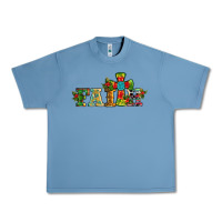 Pebble Blue christmas cross faith Urban Heavy Tee - RanaPortraitStore