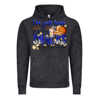Vintage Black i'm just here for the snacks #basketball brother Vintage Hoodie - Zillion Design Studio