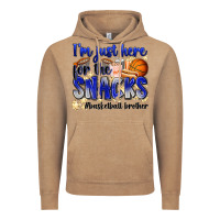 I'm Just Here For The Snacks #basketball Brother Vintage Hoodie | Teevron
