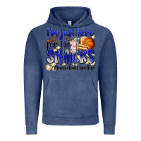 Vintage Denim i'm just here for the snacks #basketball brother Vintage Hoodie - Zillion Design Studio