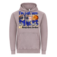 Vintage Zinc i'm just here for the snacks #basketball brother Vintage Hoodie - Zillion Design Studio