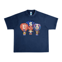Navy usa air balloon gnomies Urban Heavy Tee - BarkalooDesign