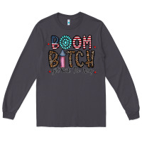 Smoke boom bitch Long Sleeve Tee - CowhideDigitalArt