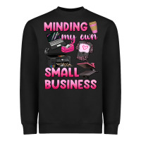 Black minding my own small business Heavyweight Sweatshirt - texasbilliewilder
