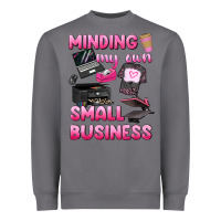 Storm minding my own small business Heavyweight Sweatshirt - texasbilliewilder