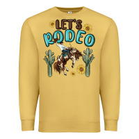 Antique Gold let's rodeo Premium Sweatshirt - MaliasSmallBusiness
