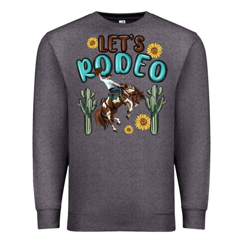 Let's Rodeo Premium Sweatshirt by MaliasSmallBusiness | Teevron