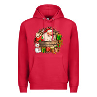 Cardinal Santa Premium Hoodie - MaliasSmallBusiness
