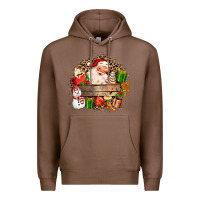 Chestnut Santa Premium Hoodie - MaliasSmallBusiness