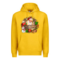 Lemon Santa Premium Hoodie - MaliasSmallBusiness