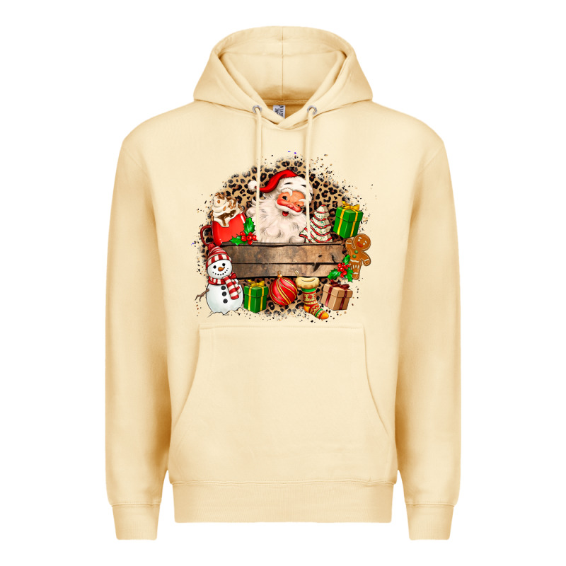 Santa Premium Hoodie by MaliasSmallBusiness | Teevron