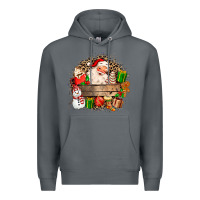 Rock Santa Premium Hoodie - MaliasSmallBusiness