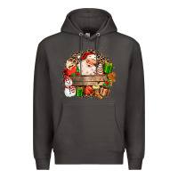 Smoke Santa Premium Hoodie - MaliasSmallBusiness