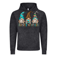Vintage Black howdy gnomies Vintage Hoodie - Zillion Design Studio