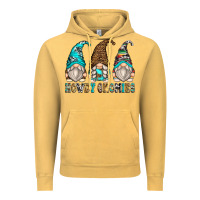 Vintage Mustard howdy gnomies Vintage Hoodie - Zillion Design Studio