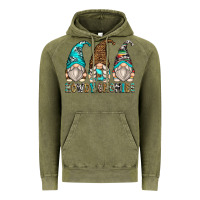 Vintage Olive howdy gnomies Vintage Hoodie - Zillion Design Studio