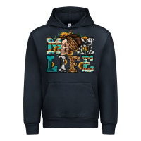 Navy western momlife skull with bandana Urban Hoodie - Jasminsmagicworld