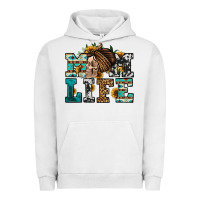 Pigment Lunar Rock western momlife skull with bandana Urban Hoodie - Jasminsmagicworld