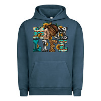 Pigment Midnight Navy western momlife skull with bandana Urban Hoodie - Jasminsmagicworld