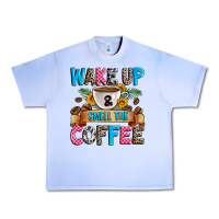 Grape Ice wake up and smell the coffee Urban Heavy Tee - Zillion Design Studio
