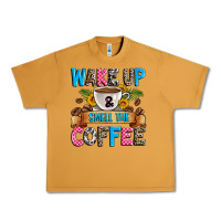 Peanut Butter wake up and smell the coffee Urban Heavy Tee - Zillion Design Studio