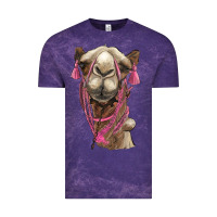 Cloud Purple camel Vintage Tee - BarkalooDesign