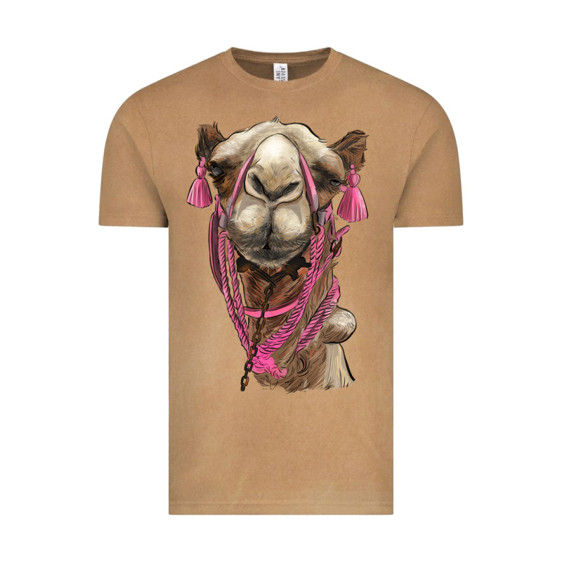 Camel Vintage Tee by BarkalooDesign | Teevron
