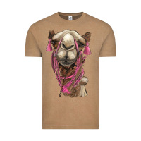 Vintage Coffee camel Vintage Tee - BarkalooDesign