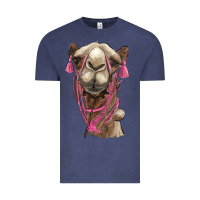 Vintage Denim camel Vintage Tee - BarkalooDesign