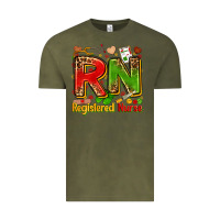 Vintage Olive registered nurse juneteenth Vintage Tee - Zillion Design Studio