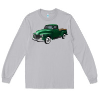 Moon Dust western green truck right 34 view Long Sleeve Tee - FaDigitalArtStudio