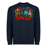 Navy badass mama cita Heavyweight Sweatshirt - Zillion Design Studio