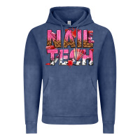 Vintage Denim nail tech Vintage Hoodie - texasbilliewilder