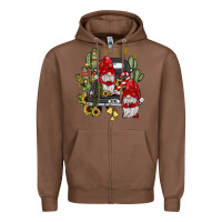 Chestnut farm truck,noel gnome Zipper Hoodie - JahusDesignShop