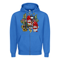 True Royal farm truck,noel gnome Zipper Hoodie - JahusDesignShop