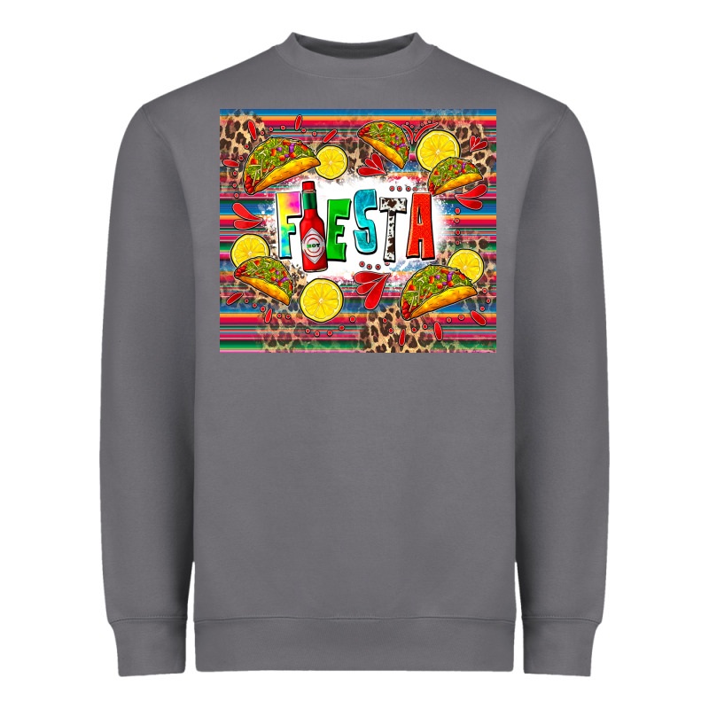 Taco Fiesta Heavyweight Sweatshirt by Zillion Design Studio | Teevron