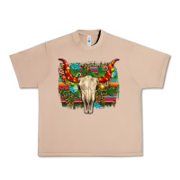 Burro western christmas bull skull Urban Heavy Tee - RanaPortraitStore