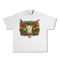 Lunar Rock western christmas bull skull Urban Heavy Tee - RanaPortraitStore