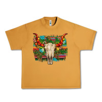 Peanut Butter western christmas bull skull Urban Heavy Tee - RanaPortraitStore