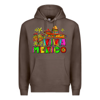Coffee viva mexico Premium Hoodie - AdoDesignShop