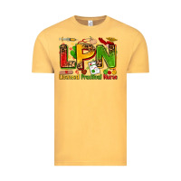 Vintage Mustard licensed practical nurse Vintage Tee - Zillion Design Studio