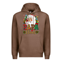 Chestnut Papa Claus Christmas Premium Hoodie - NancyCooperArtShop