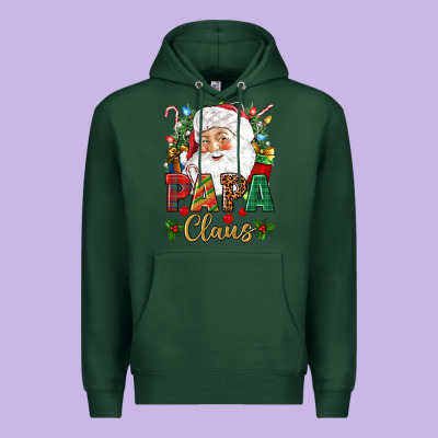Papa Claus Christmas Premium Hoodie Designed By Nancycooperartshop