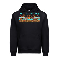 Black dachshund wiener dog Urban Hoodie - Jasminsmagicworld
