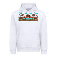 White dachshund wiener dog Urban Hoodie - Jasminsmagicworld