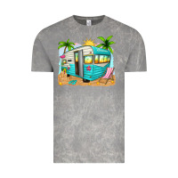 Cloud Rock summer caravan Vintage Tee - texasbilliewilder