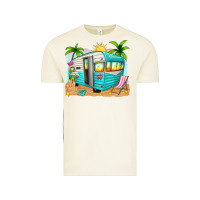 Vintage Arctic summer caravan Vintage Tee - texasbilliewilder