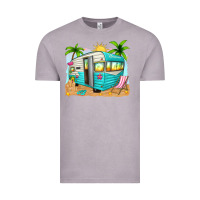 Vintage Zinc summer caravan Vintage Tee - texasbilliewilder